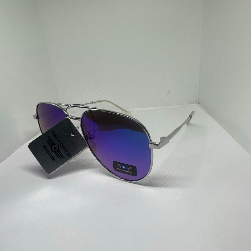 Air Force Mirrored Aviator Series Sunglasses – Classic Pilot Style UV Protection